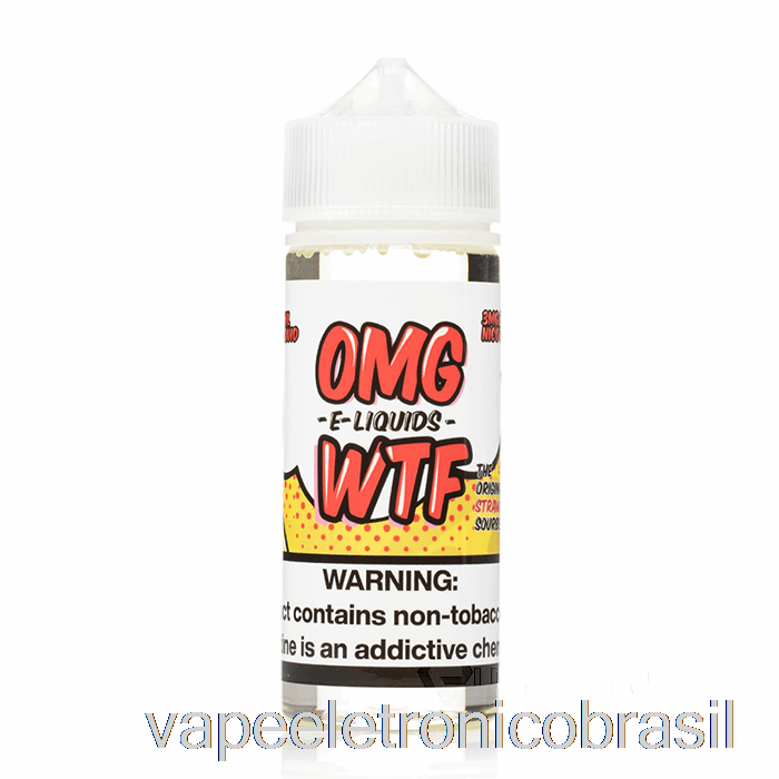 Vape Recarregável Wtf - Omg E-líquido - 120ml 3mg